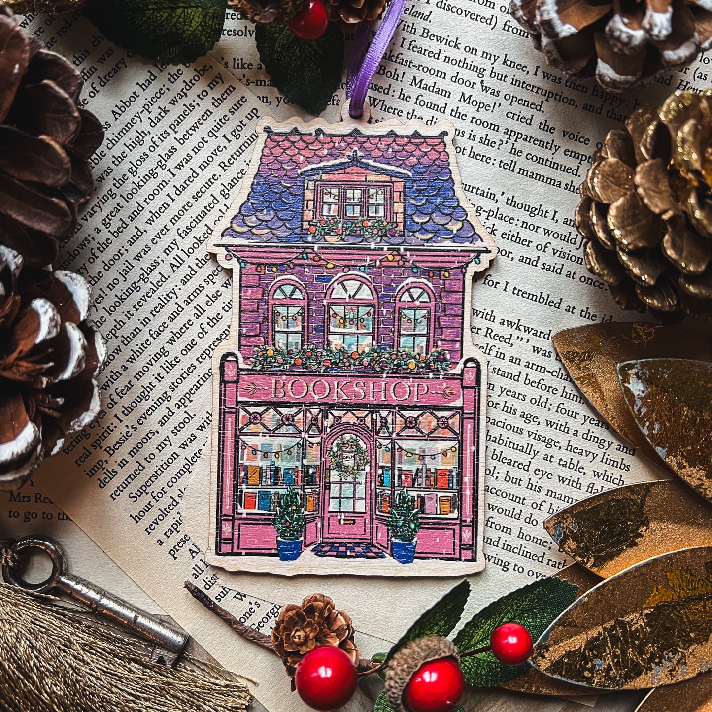 Bookshop Hanging Decoration