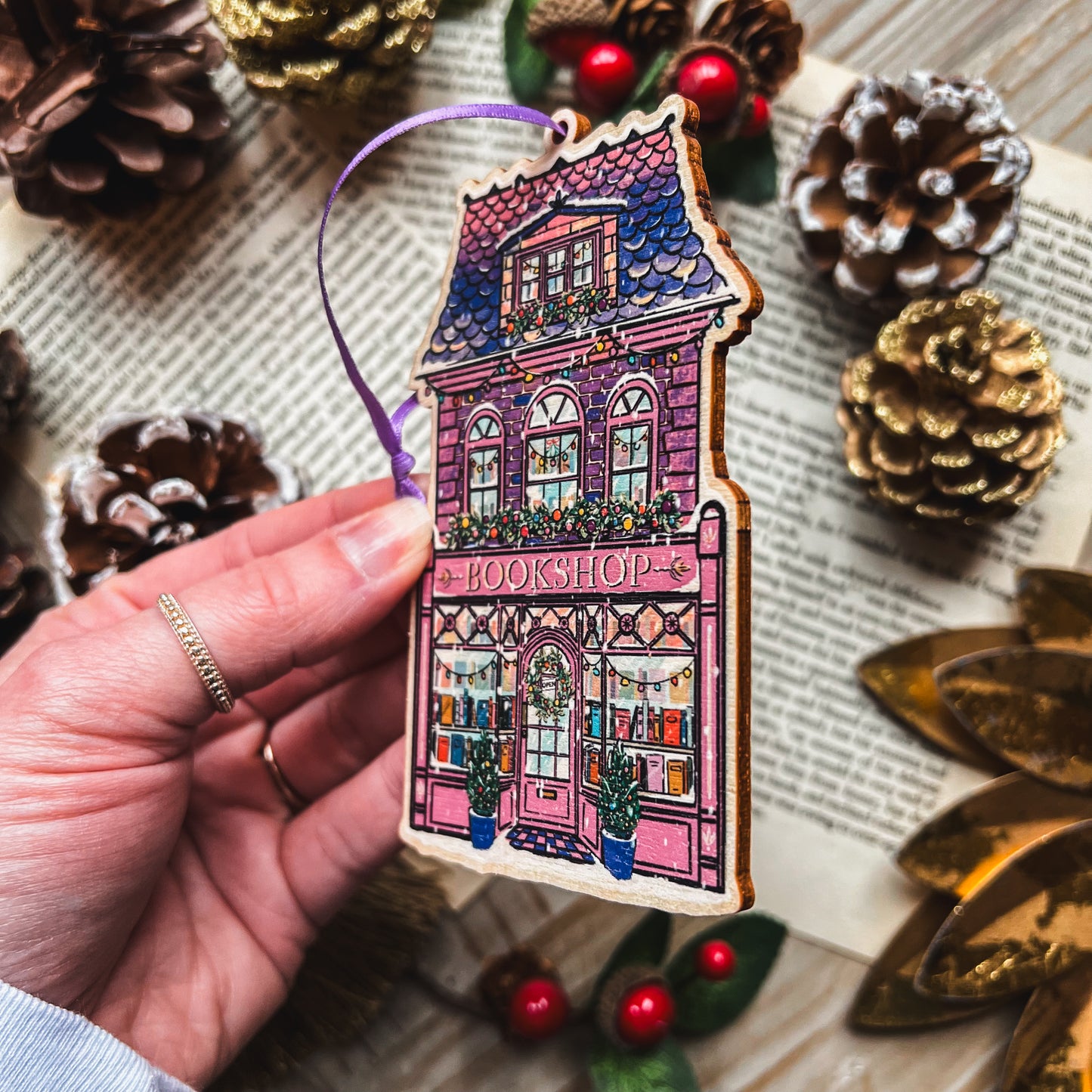 Bookshop Hanging Decoration