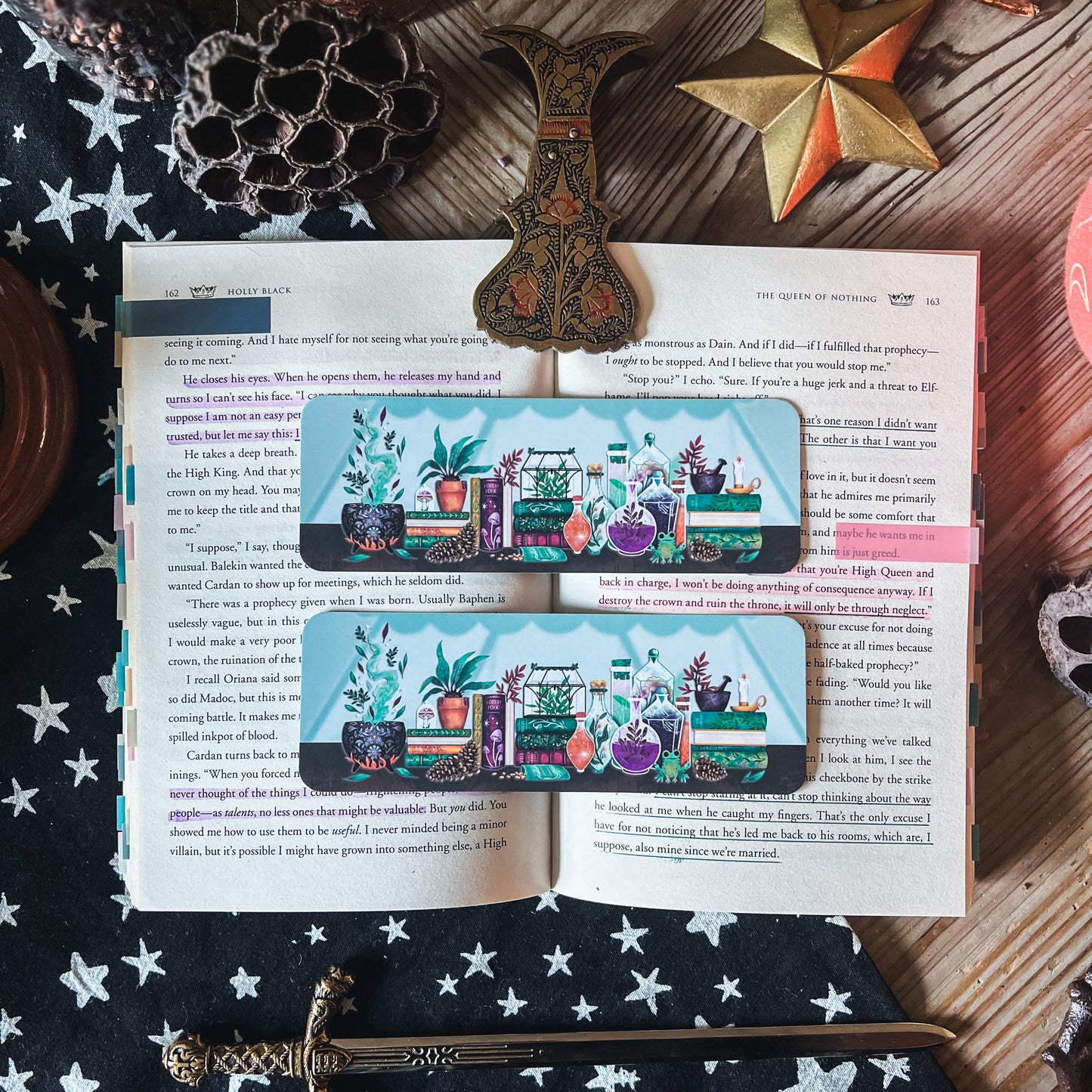 Herbology Bench Bookmark