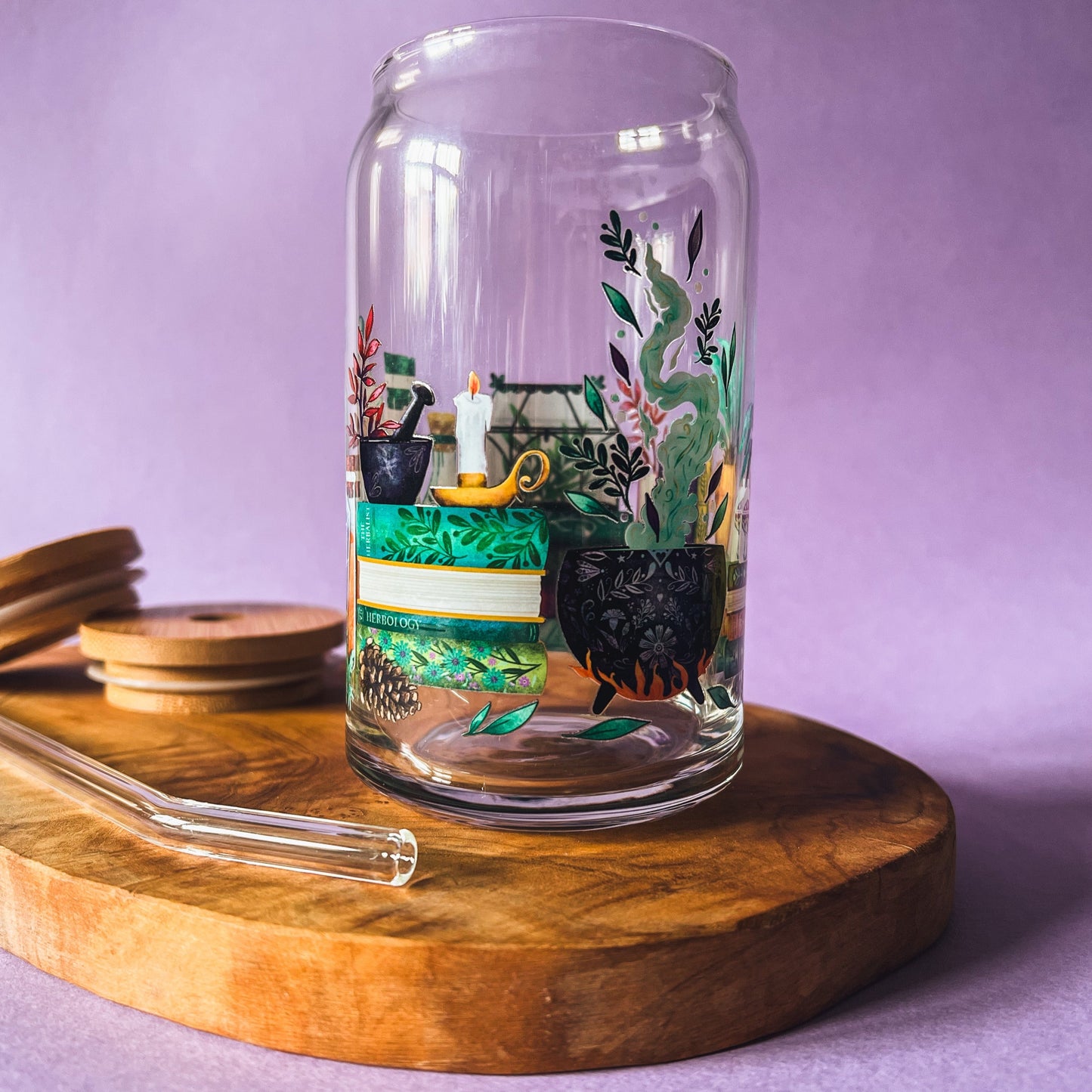 Herbology Bench Glass