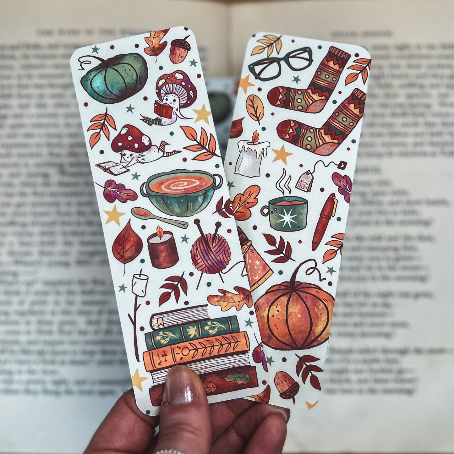 Cosy Reader Bookmark