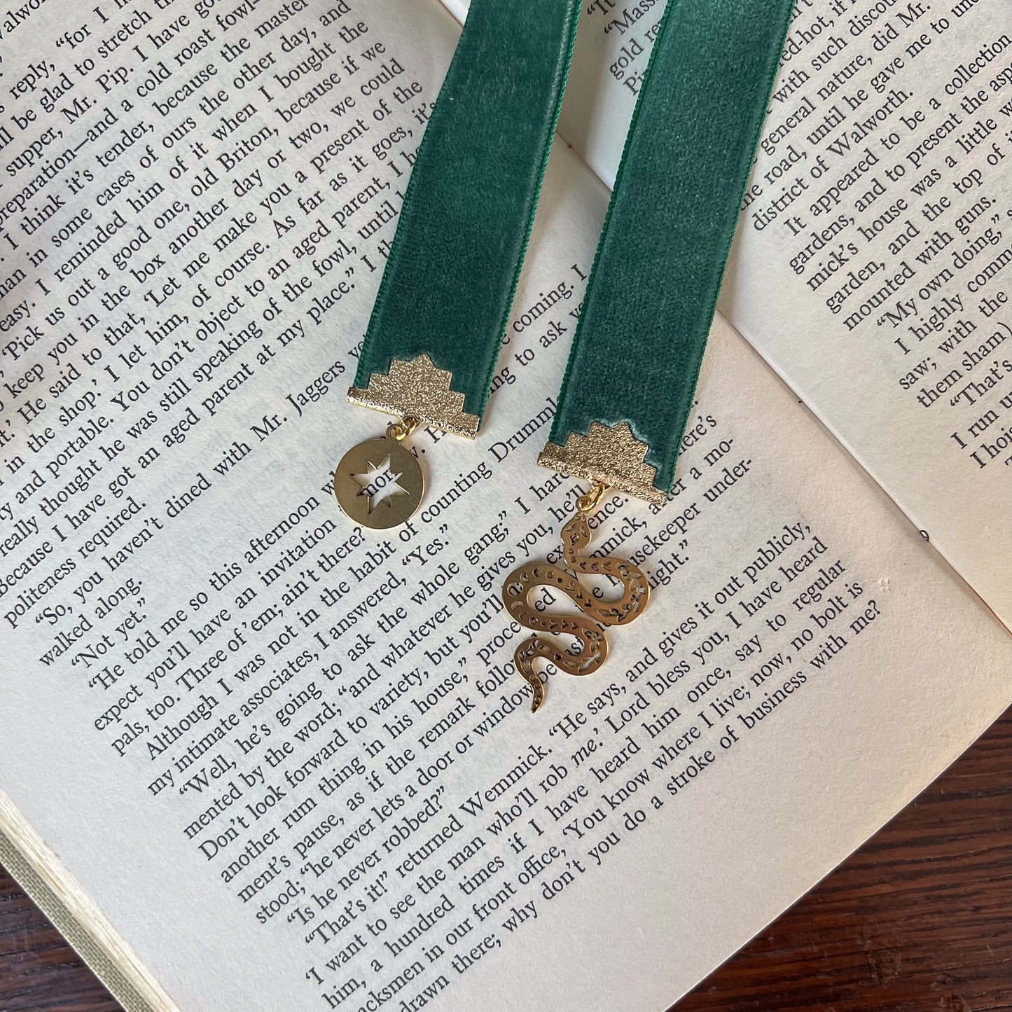Snake Ribbon Bookmark