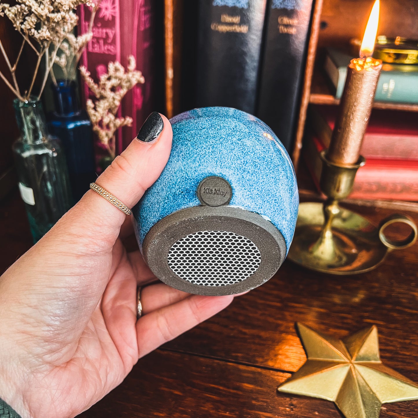 Matchstick Pot - Denim Blue