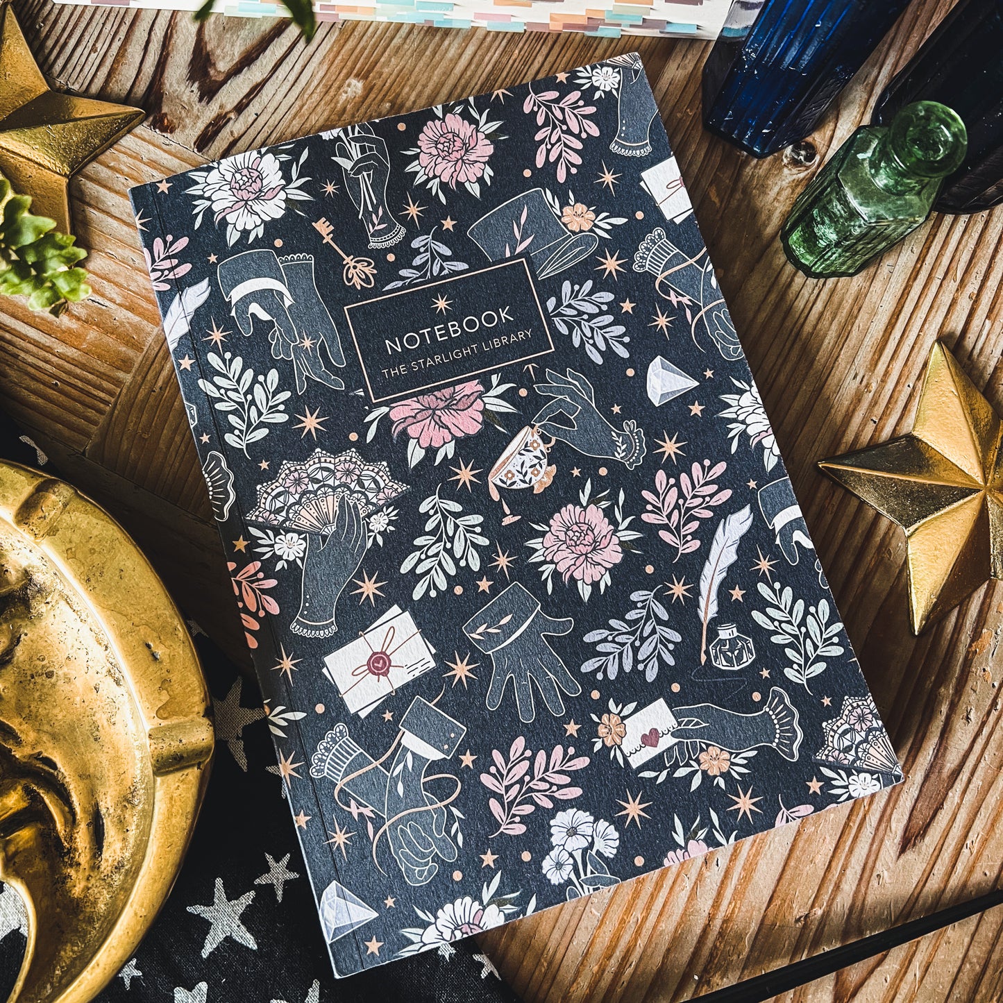 Regency Romance Lined Notebook