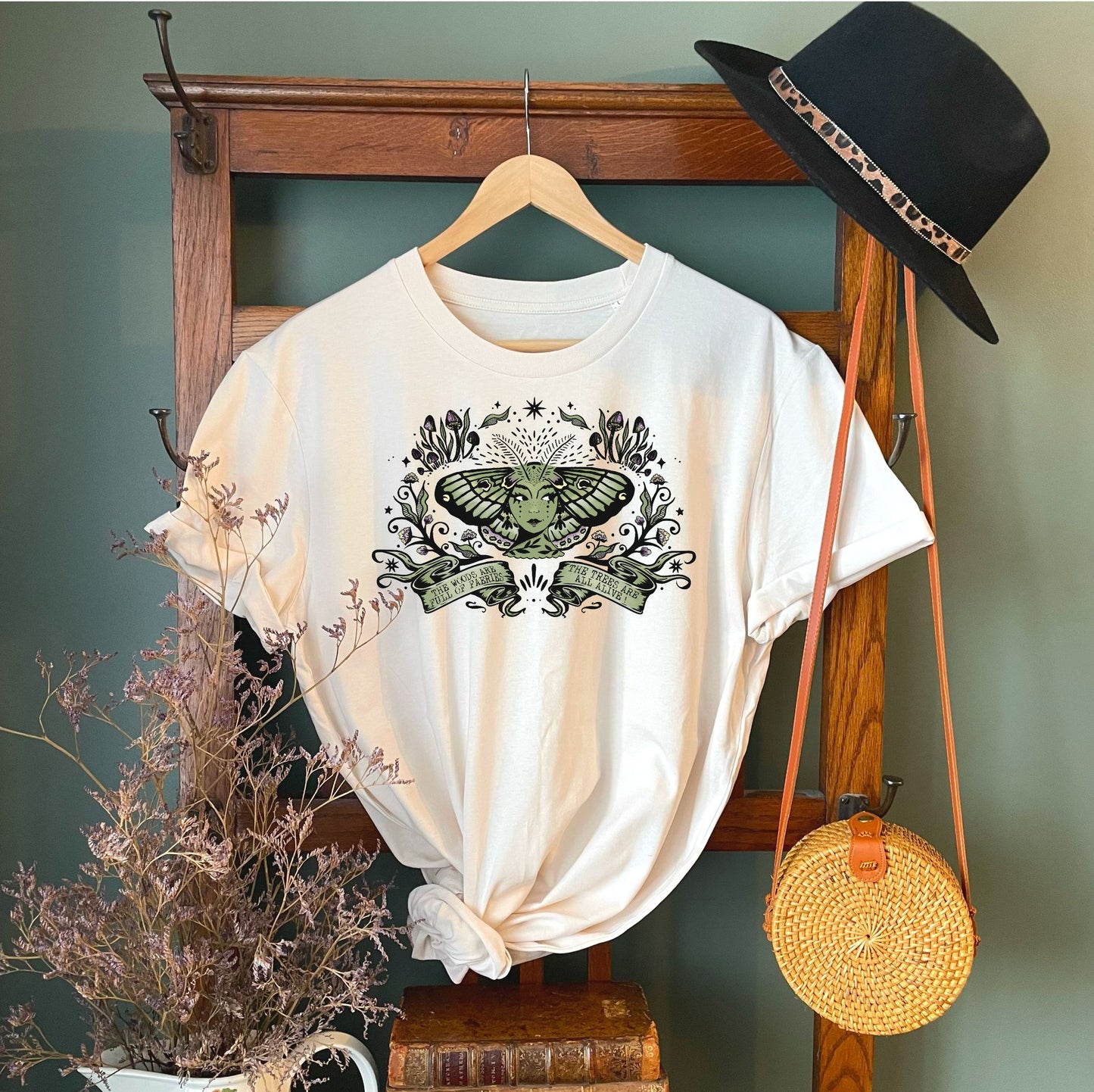 Enchanted Woodland T-Shirt - Vintage White