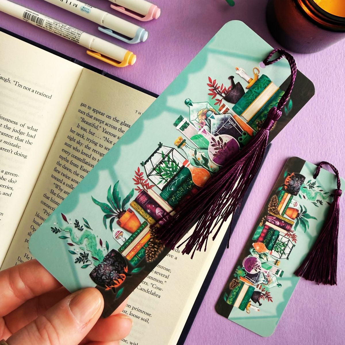 Apothecary Bench Bookmark