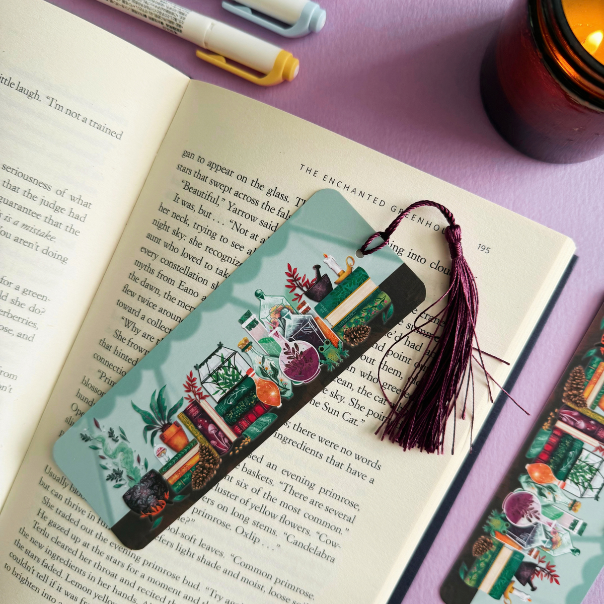 Apothecary Bench Bookmark