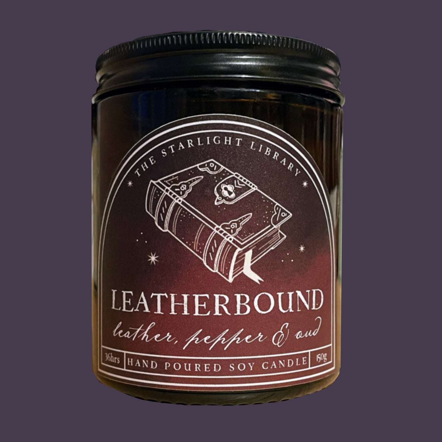 Leatherbound Candle