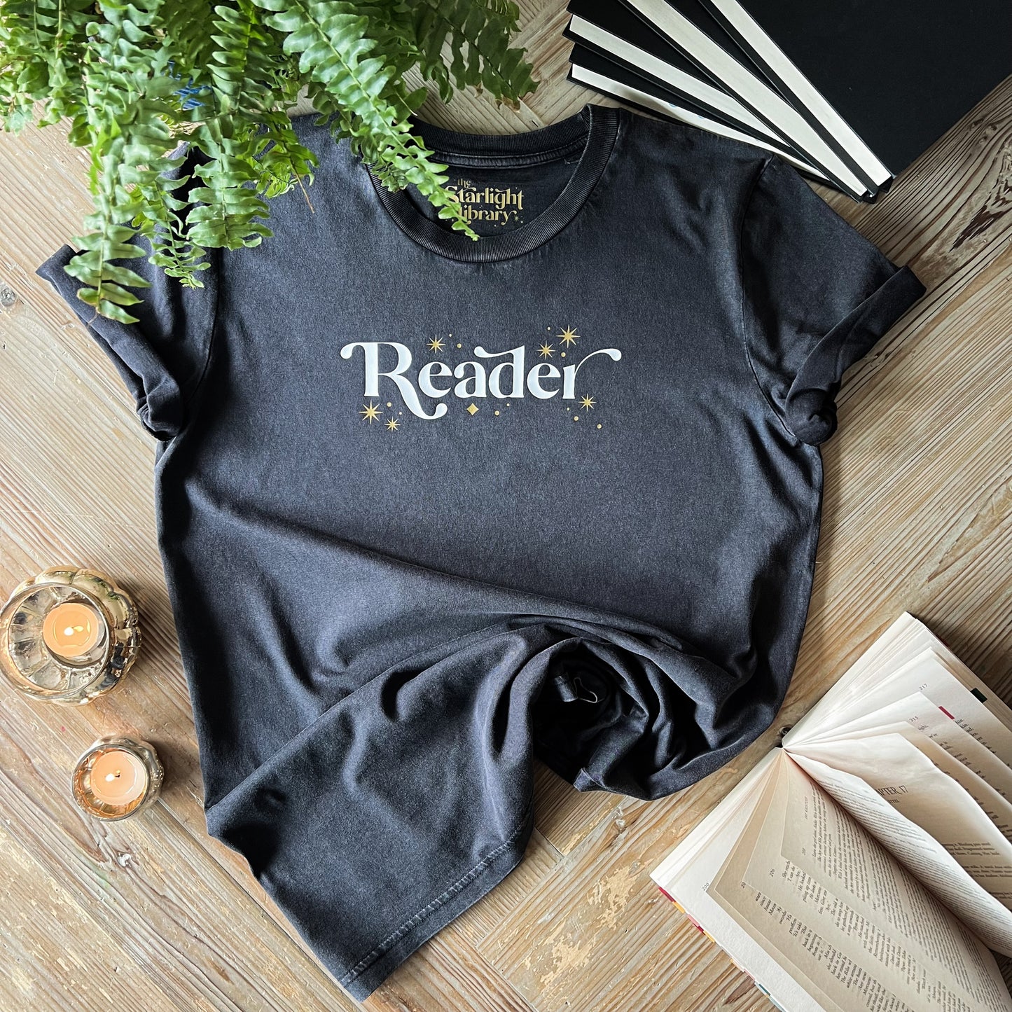 Reader T-Shirt - BLACK