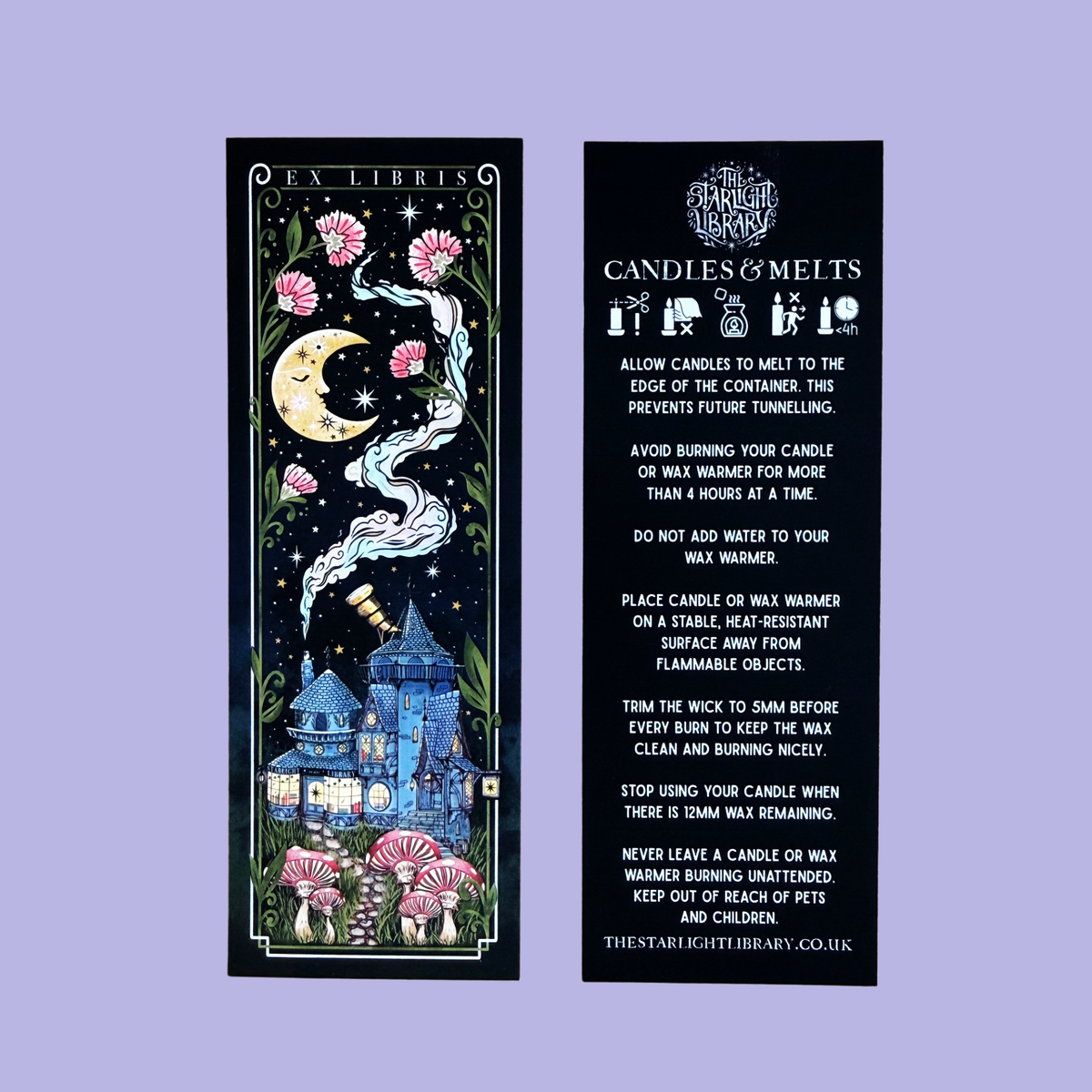 Candle Care Cards