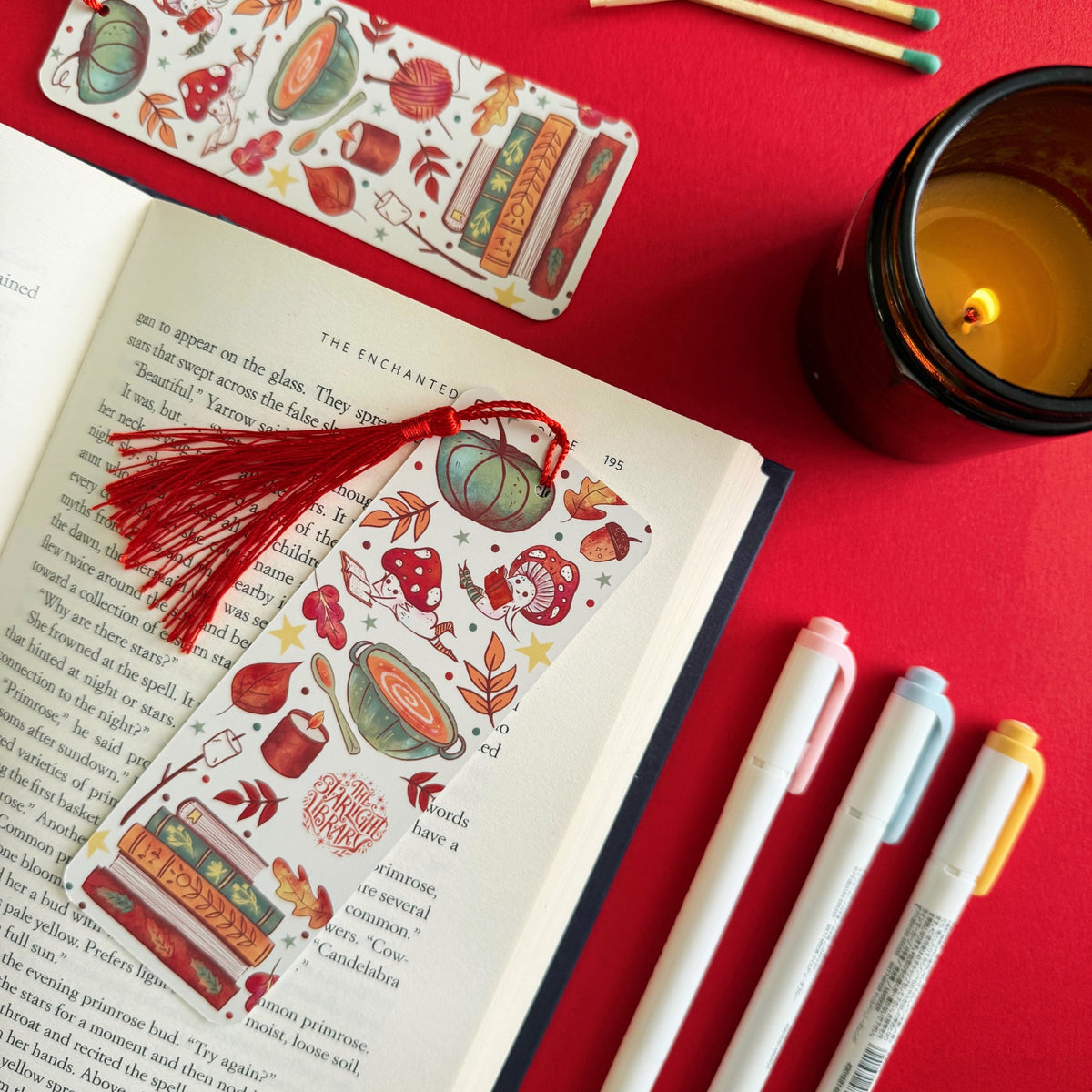 Cosy Reader Bookmark