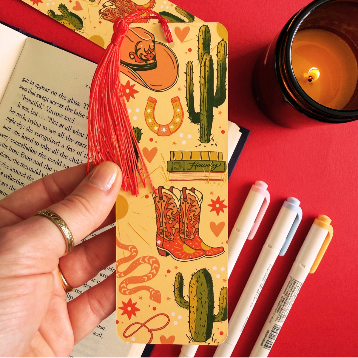 Cowboy Romance Bookmark