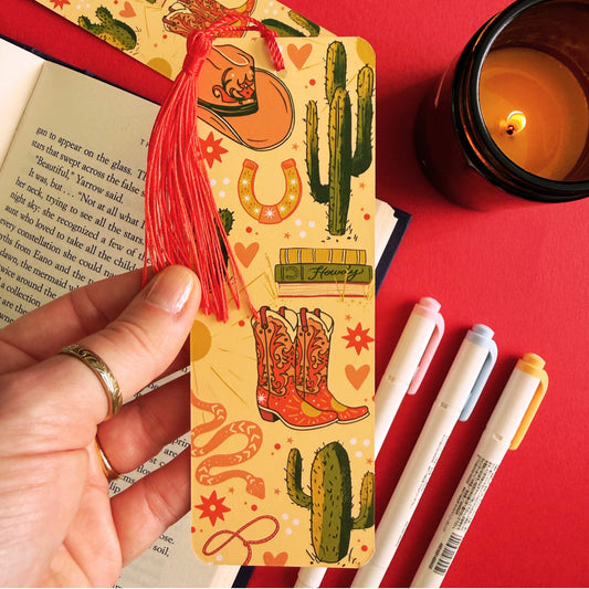 Cowboy Romance Bookmark