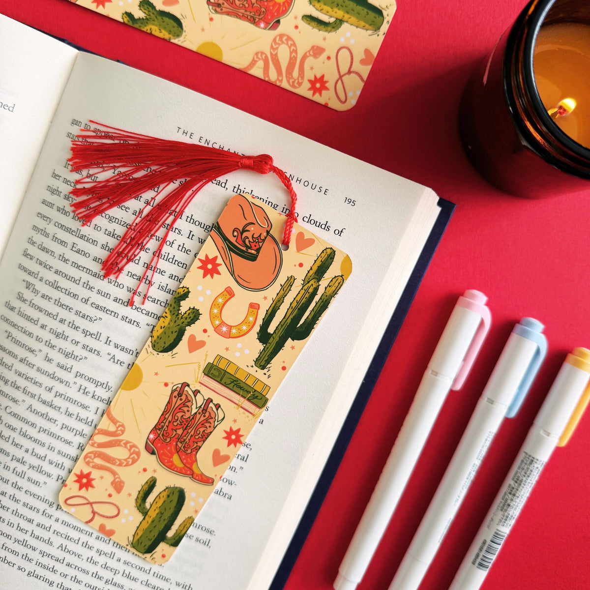 Cowboy Romance Bookmark