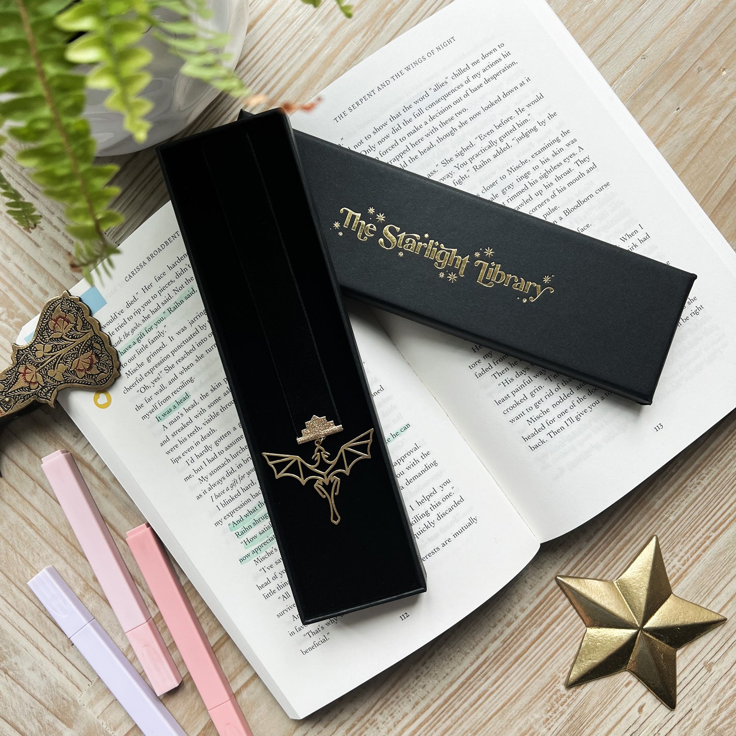Dragon Ribbon Bookmark