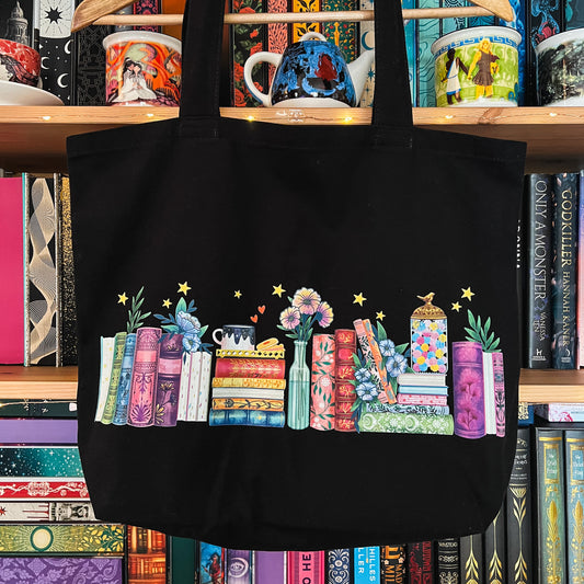 Bookshelf Shopper Bag