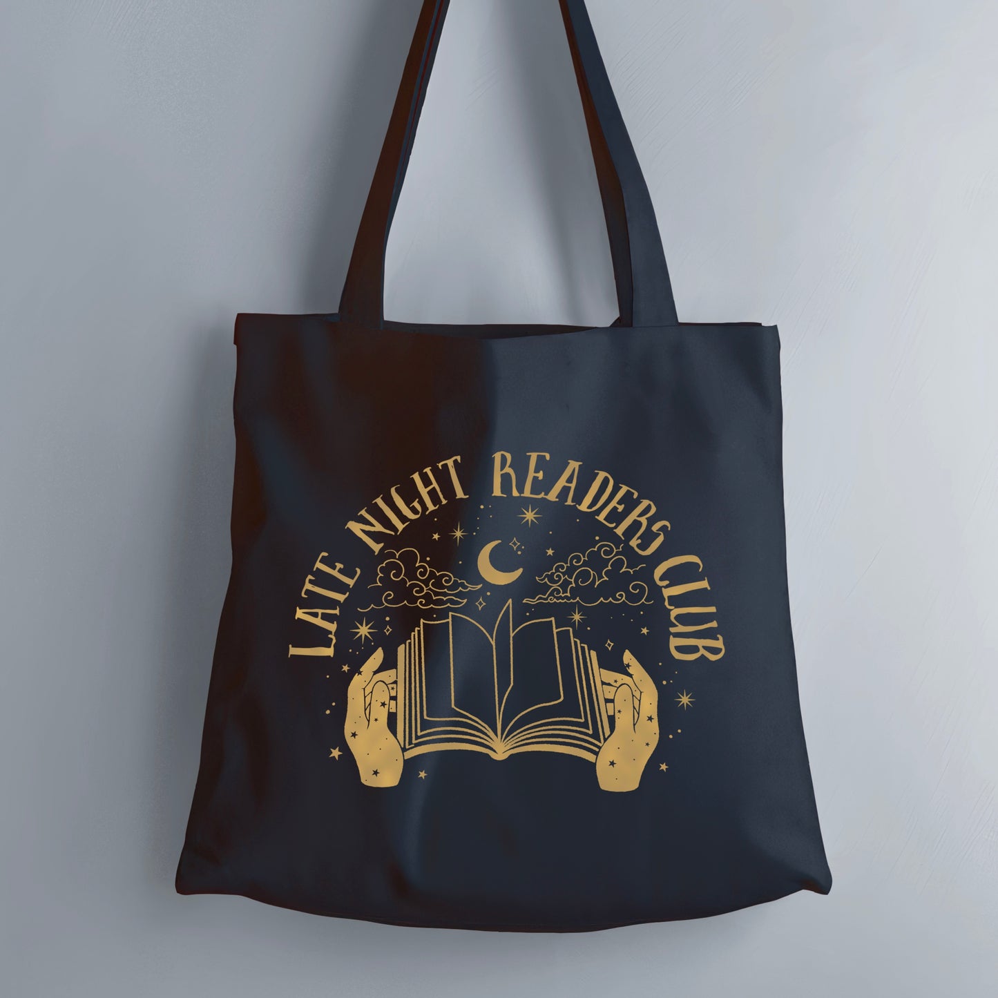 Late Night Readers Club Tote Bag