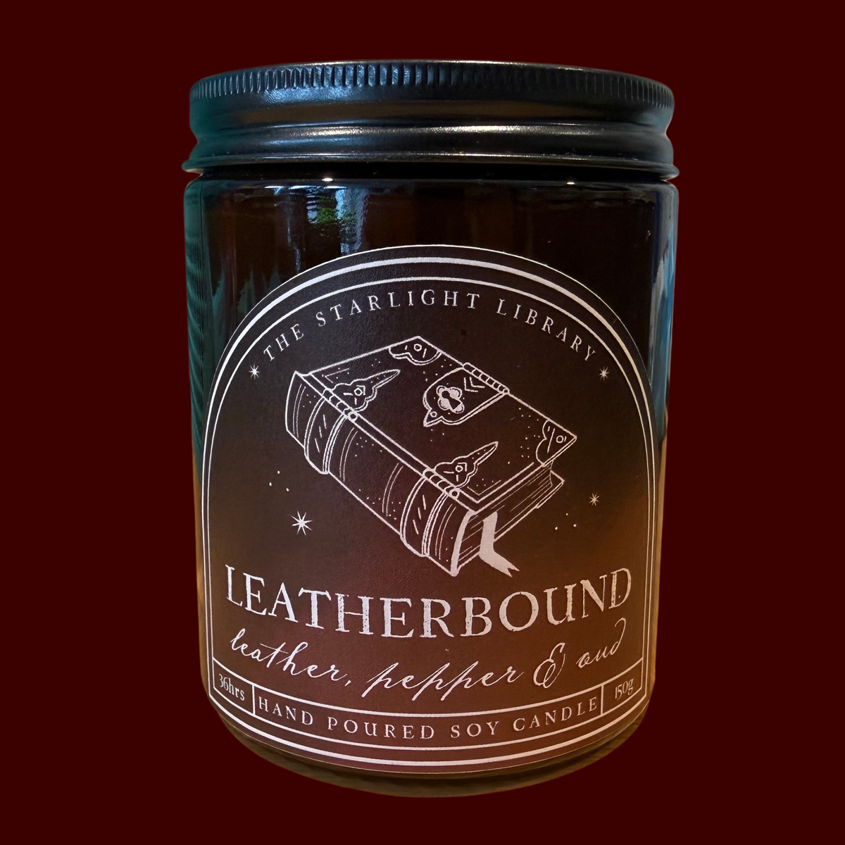 Leatherbound Candle