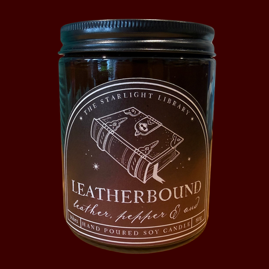 Leatherbound Candle