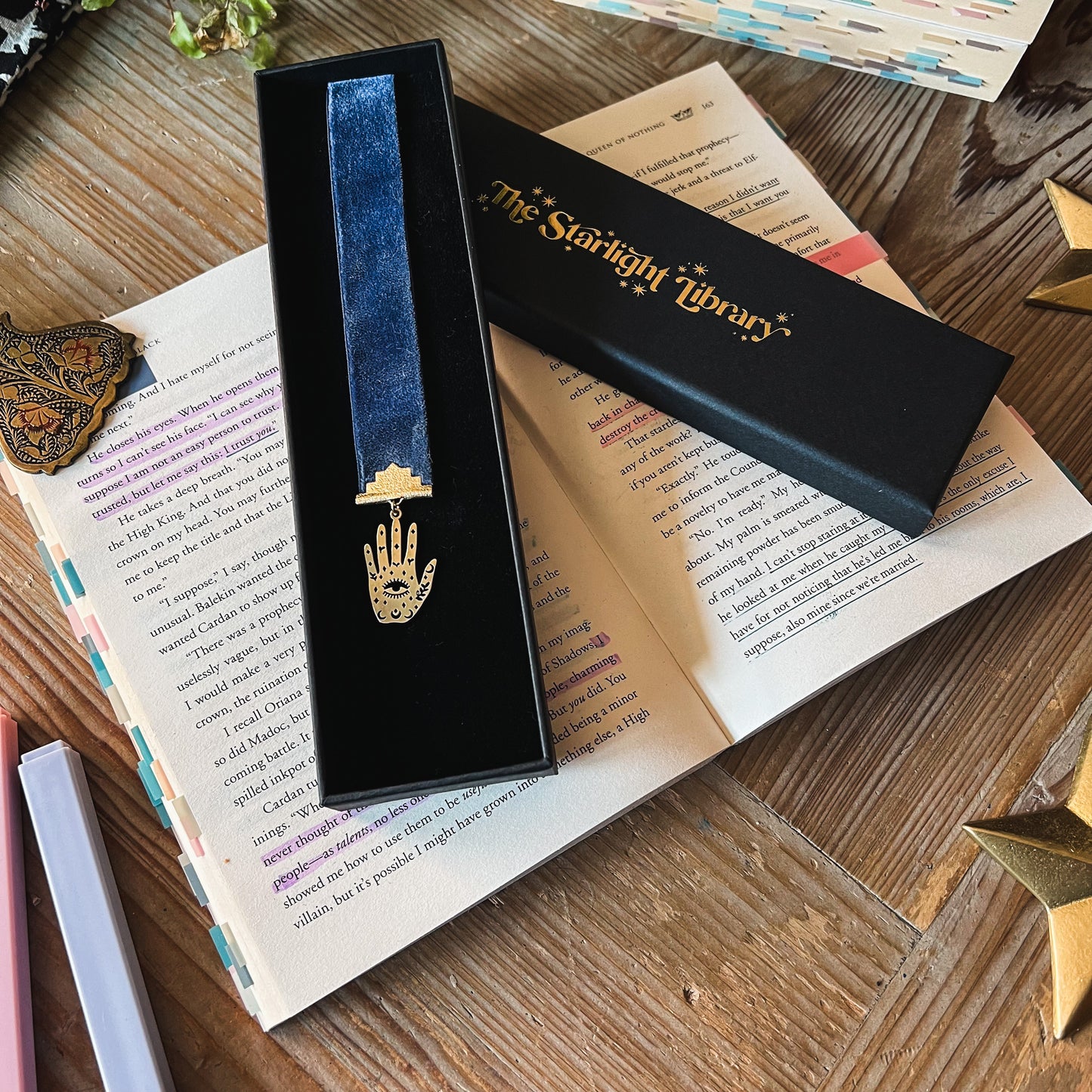 Palmistry Ribbon Bookmark