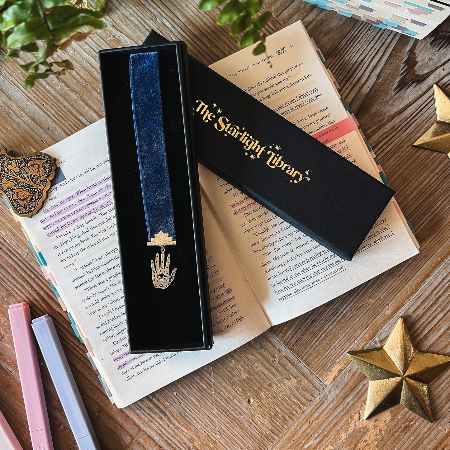 Palmistry Ribbon Bookmark