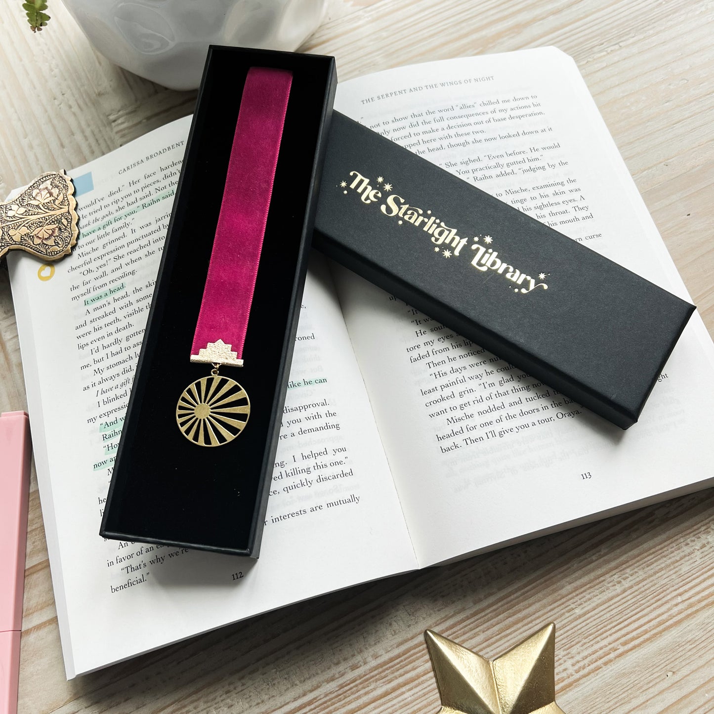 Sunshine Ribbon Bookmark