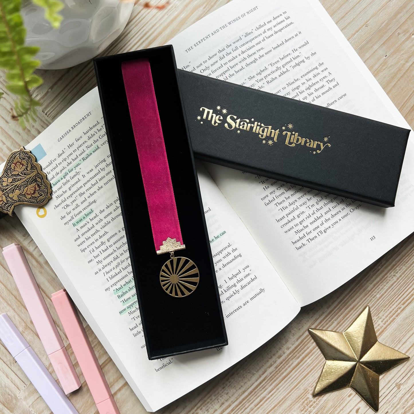 Sunshine Ribbon Bookmark