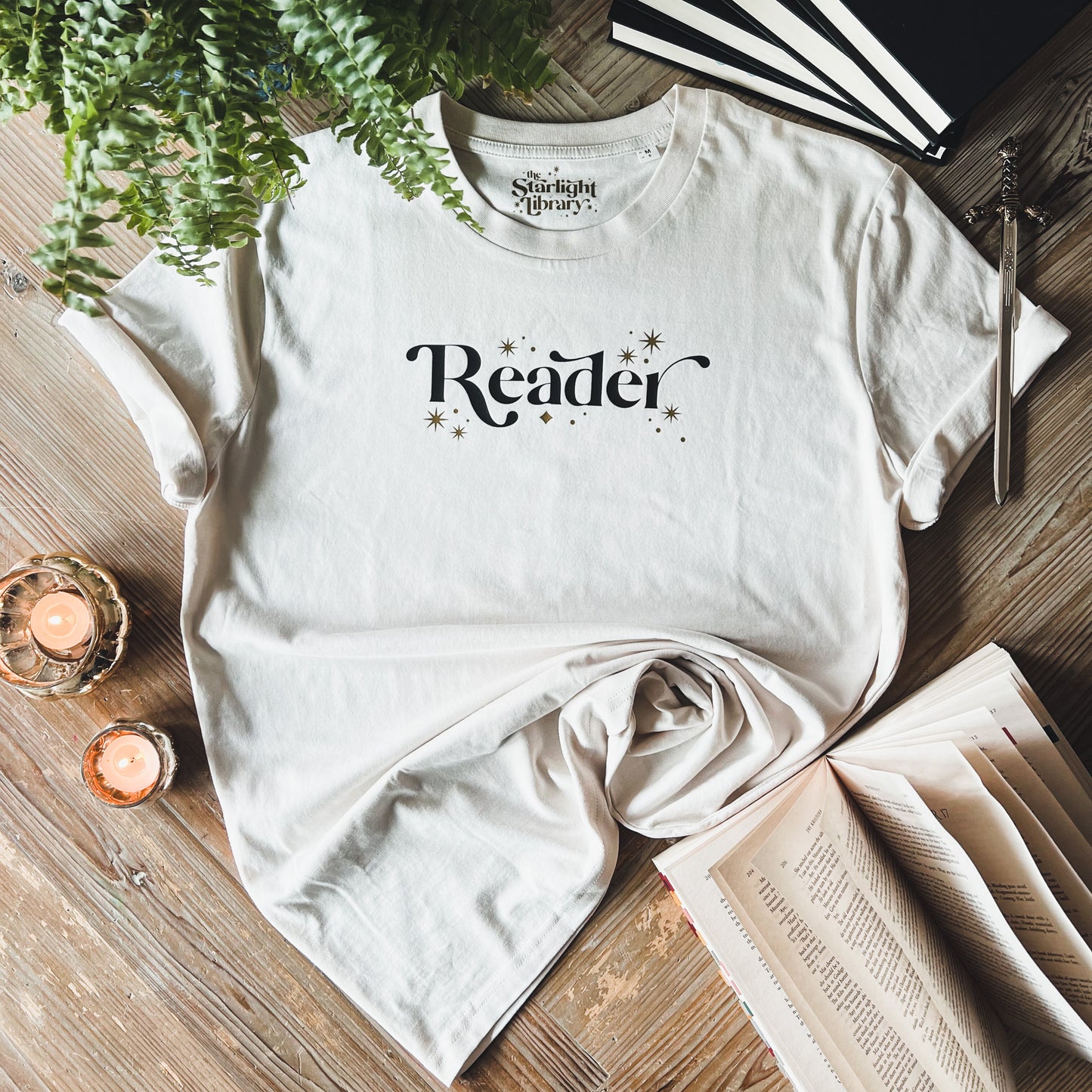 Reader T-Shirt - WHITE