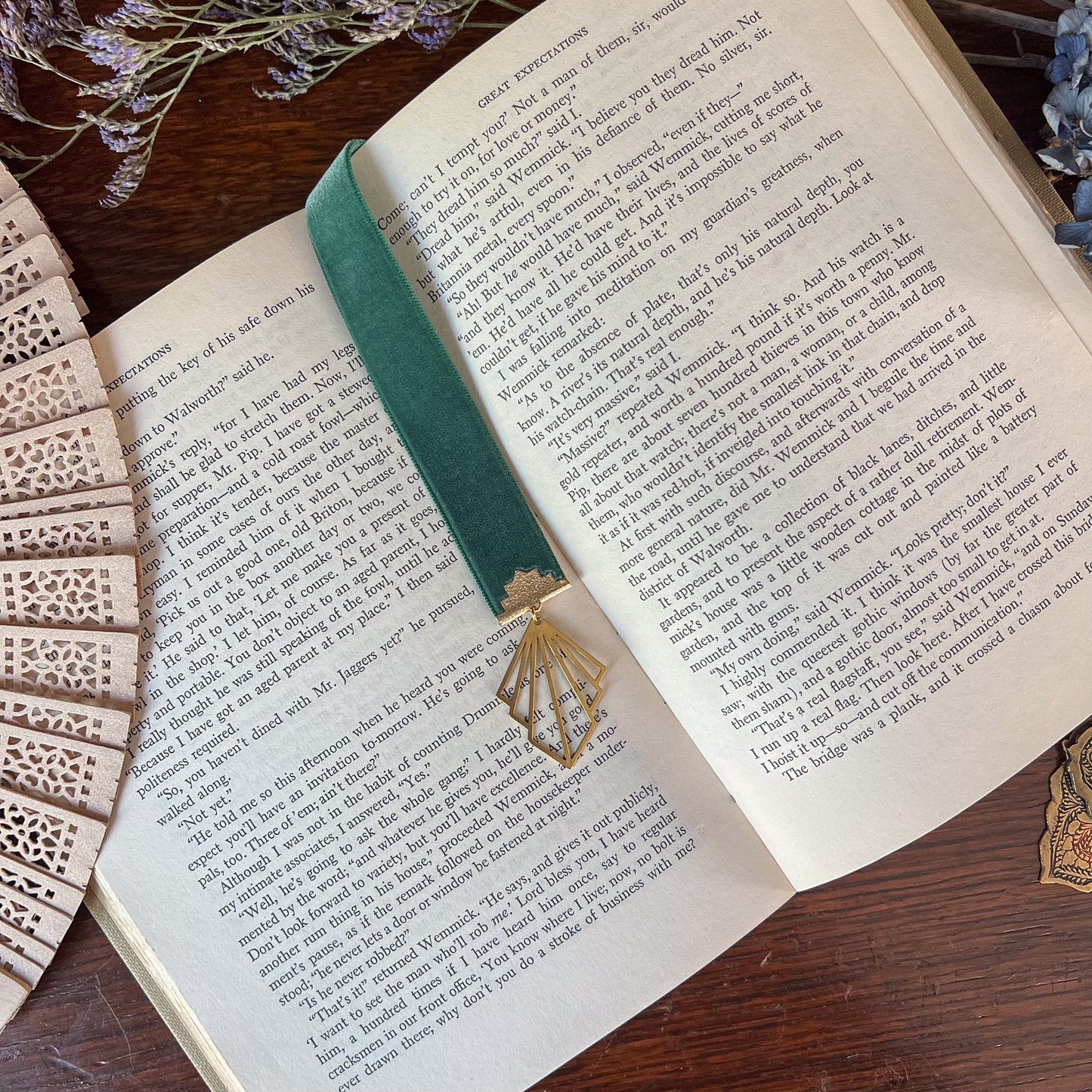 Fan Ribbon Bookmark