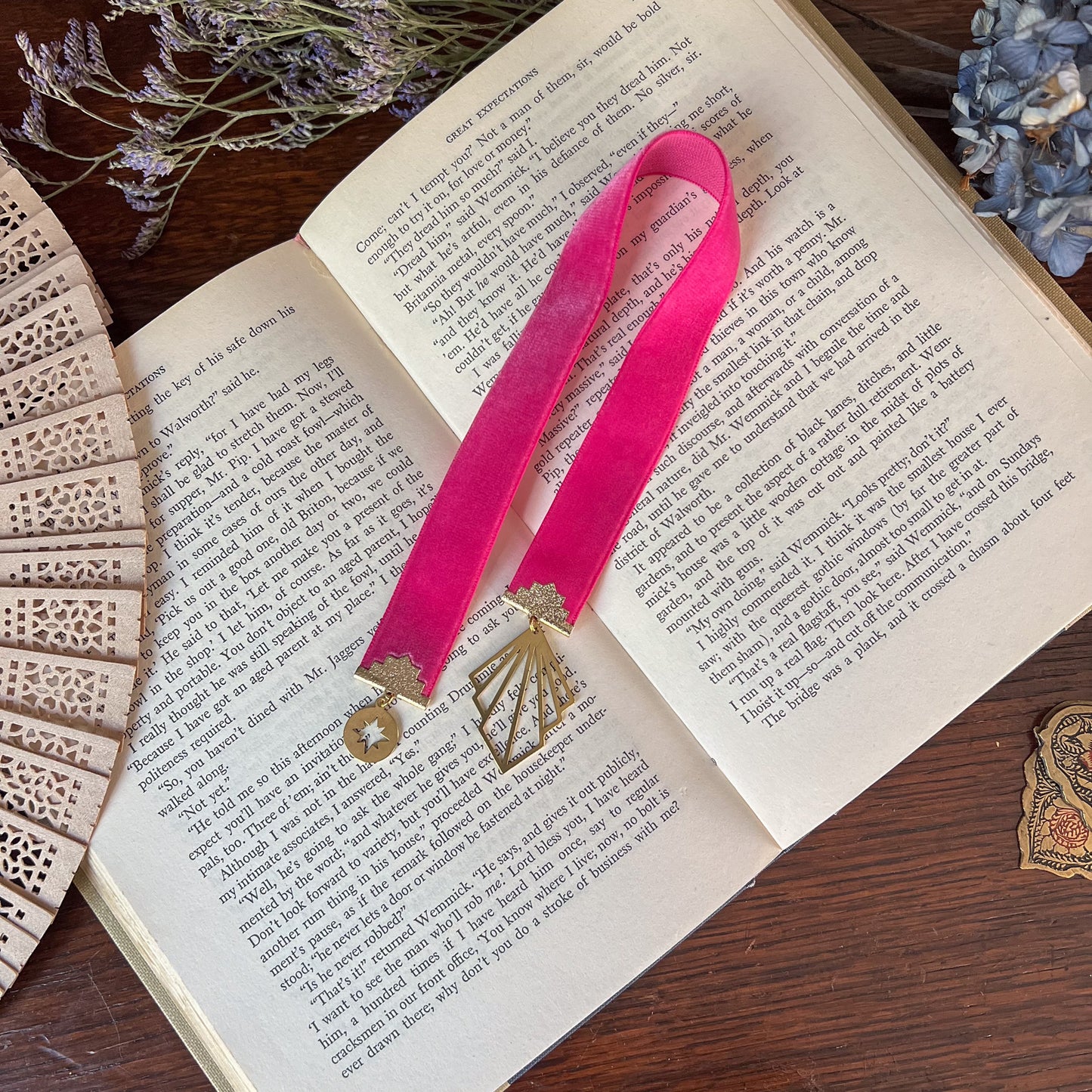 Fan Ribbon Bookmark