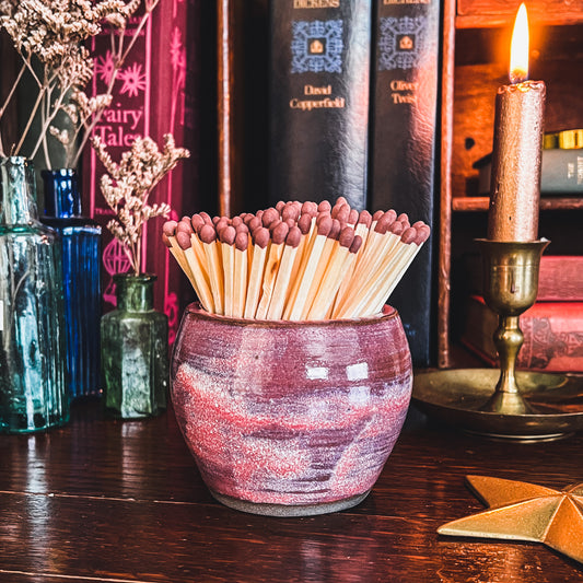 Matchstick Pot - Rose