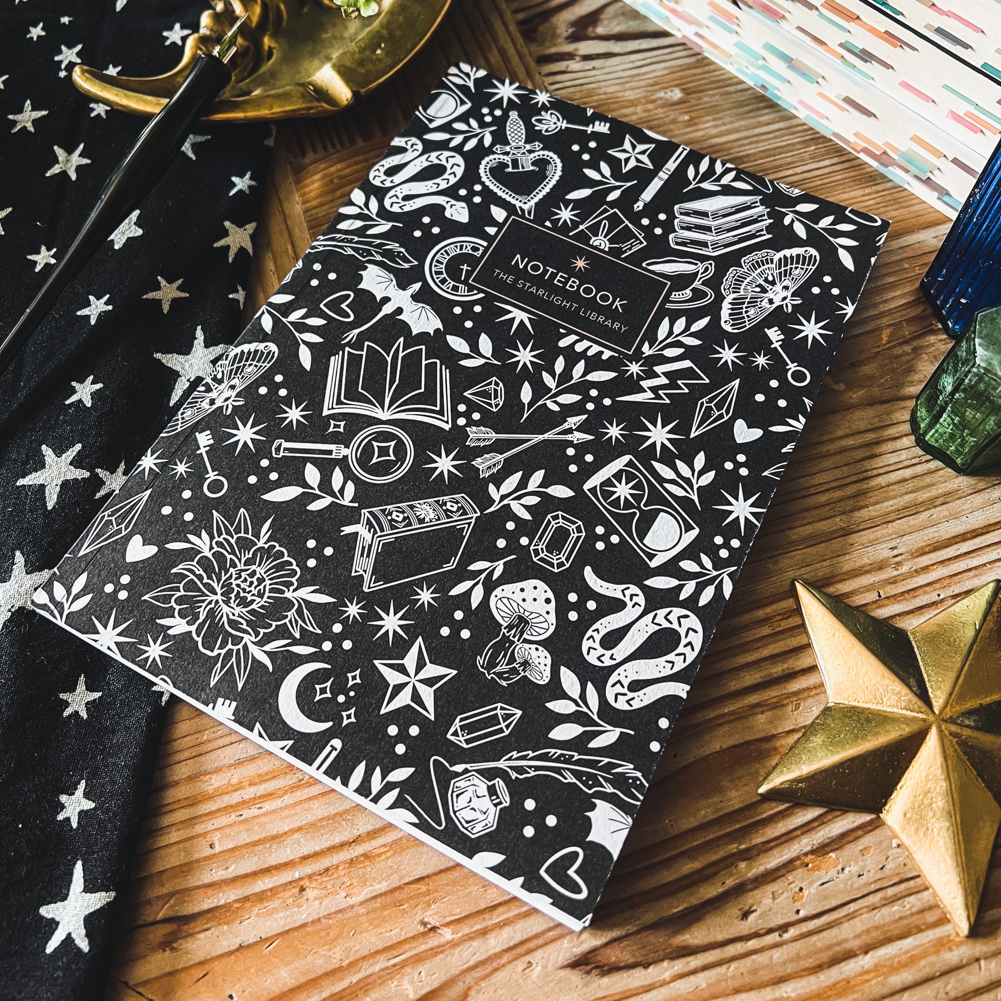 Signature Lined Notebook – The Starlight Library