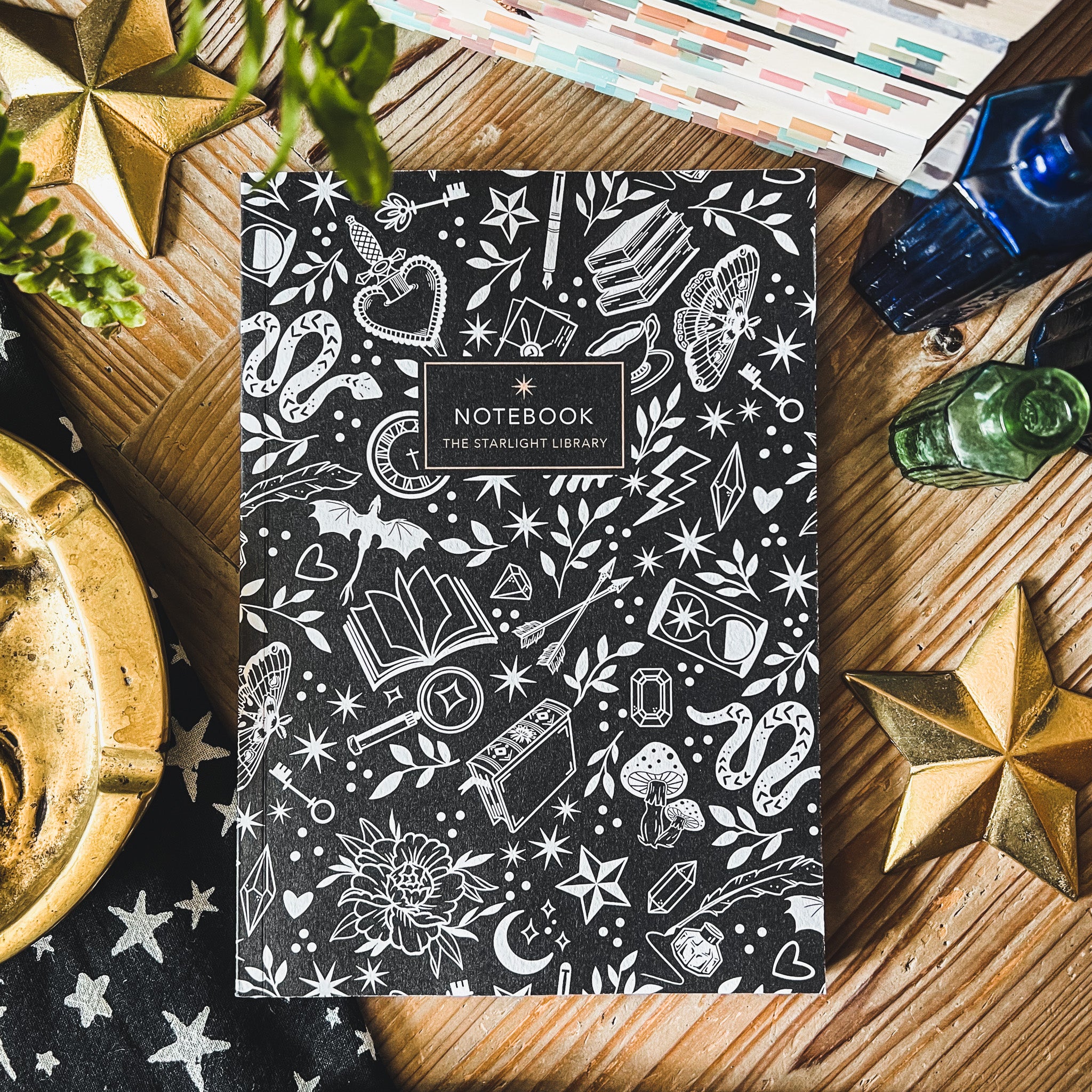 Signature Lined Notebook – The Starlight Library