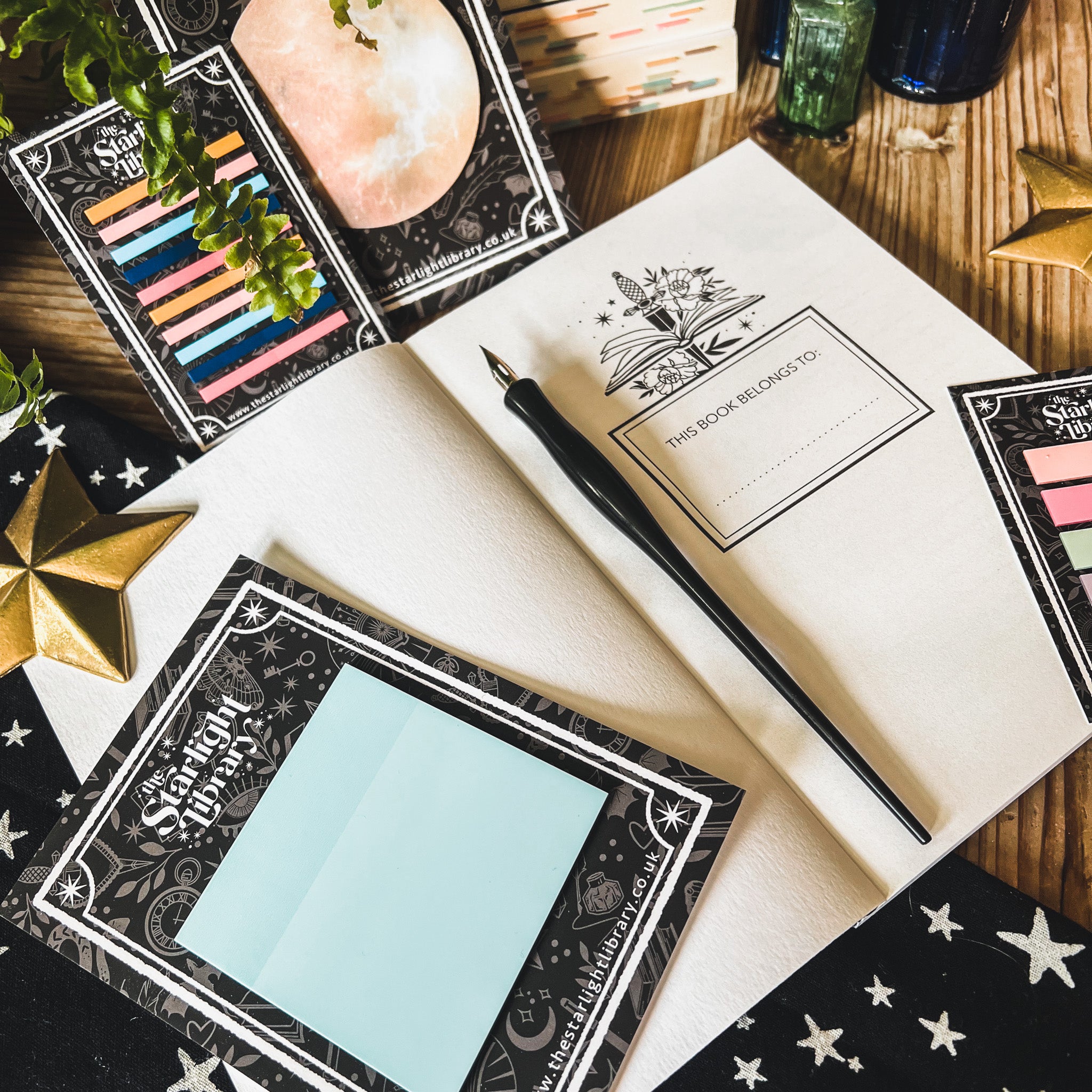 Signature Lined Notebook – The Starlight Library